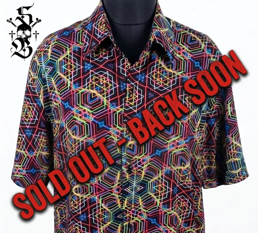 Herren Shirt aus 100 % Bambus "CYBER GRIDLOCK''