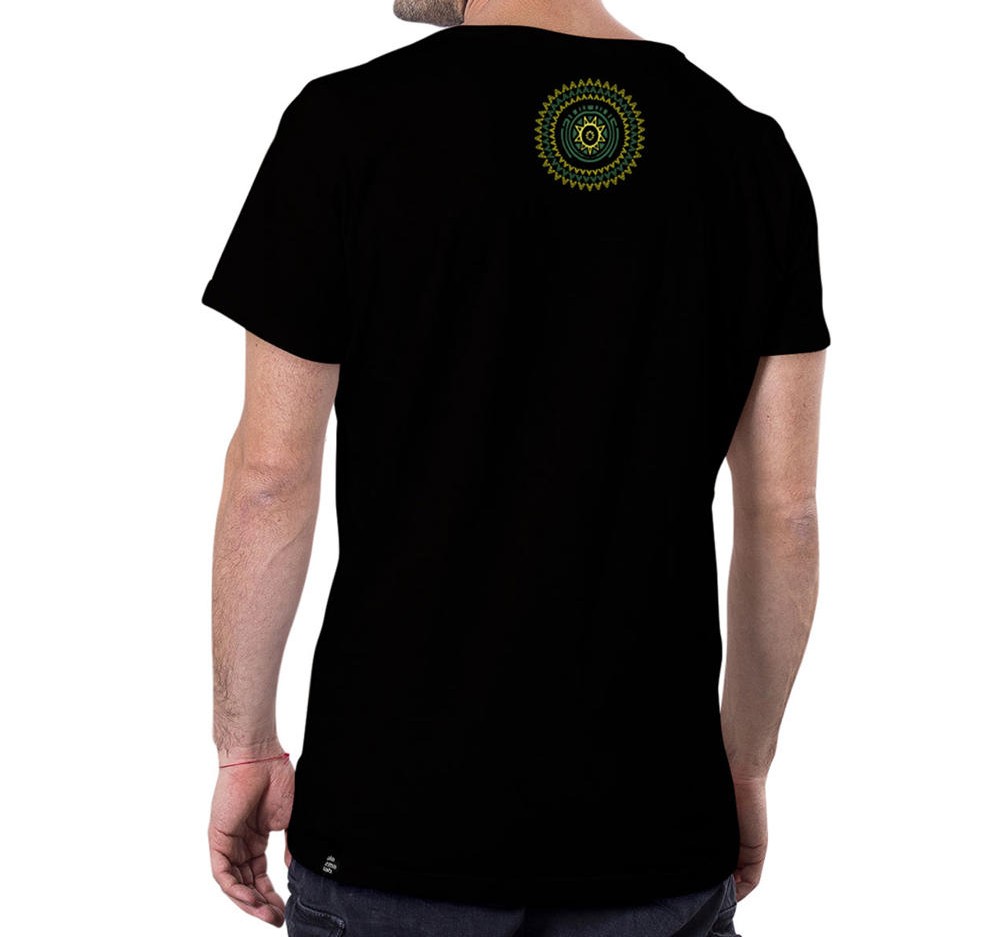 Plazmalab T-Shirt aus 100% Baumwolle "Dios De Los Plazmos" Black - Image 3