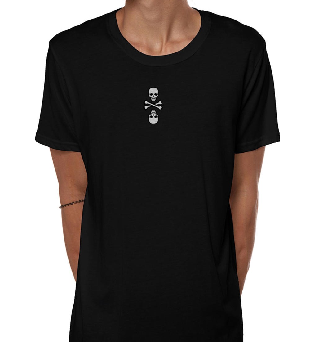 Plazmalab T-Shirt aus 100% Baumwolle "METAMORPHOSIS" Black - Image 2
