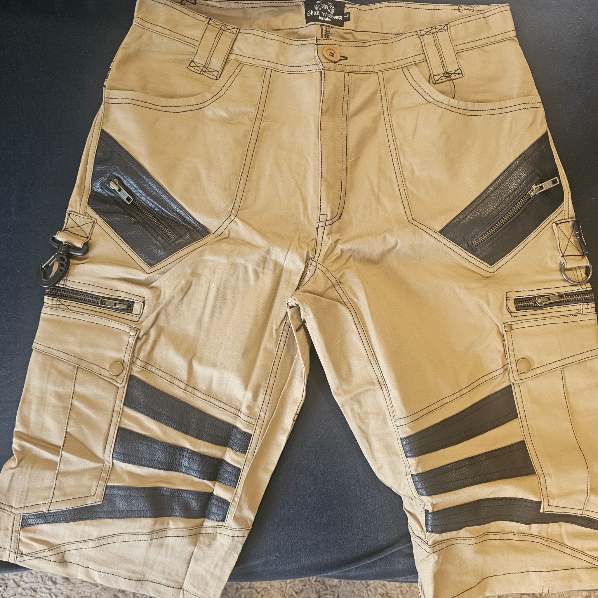 Herren Shorts Baumwolle (100%) - ''Ź Camel''